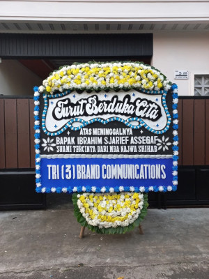 Papan Bunga Duka di Bhakti Karya